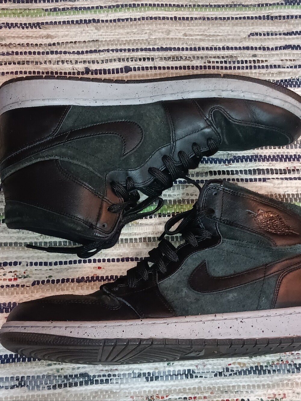 NIKE AIR JORDAN 1 Retro High OG NYC “NY23”  715060-002 Sneakers Mens SZ 12